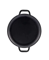 Victoria 10" Comal with 2 Side Handles, Seasoned