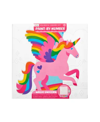 Ooly Paint By Number Kits, Magical Unicorn