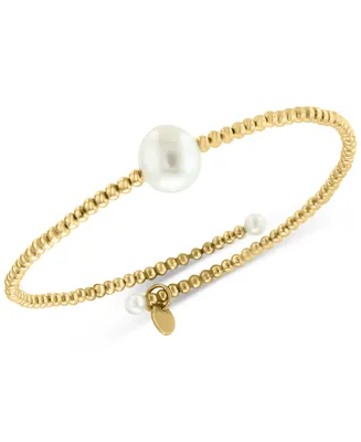 Effy Cultured Freshwater Pearl (3 & 8mm) Coil Bracelet in 14k Gold