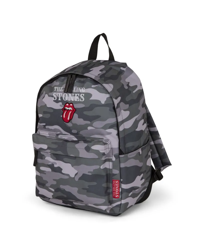 Rolling Stones the Core Collection Backpack with Top Zippered Main Opening