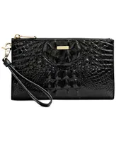 Brahmin Daisy Leather Melbourne Wristlet