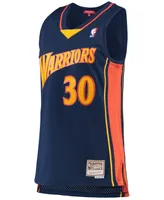 Women's Stephen Curry Navy Golden State Warriors 2009-10 Hardwood Classics Swingman Jersey