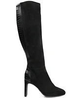 Journee Collection Women's Elisabeth Extra Wide Calf Knee High Dress Boots