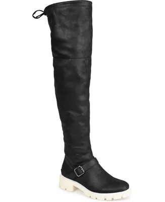 Journee Collection Women's Salisa Lug Sole Boots