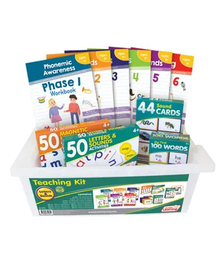 Junior Learning Letters and Sounds Teaching Kit Years K-3 Educational Learning Set, 250 Pieces