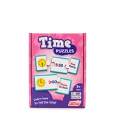 Junior Learning Time Puzzles Educational Learning Set, 72 Pieces