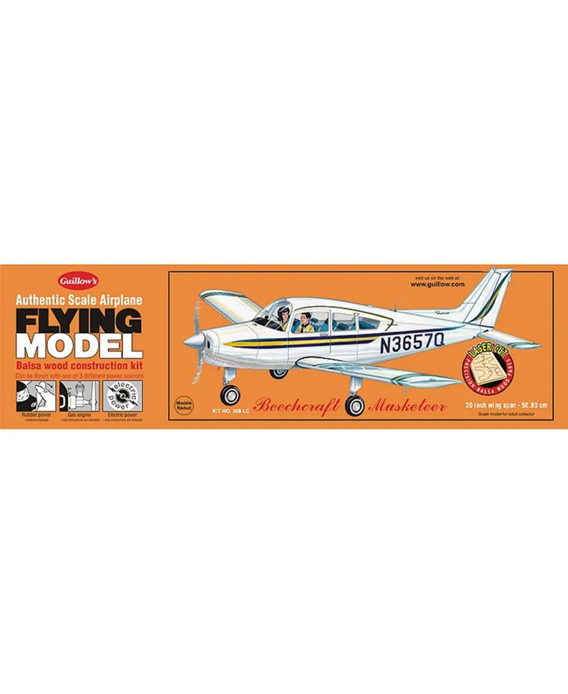 Beechcraft Musketeer Laser Cut Model Kit