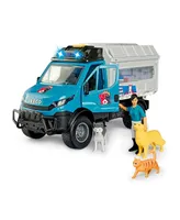 Dickie Toys Hk Ltd - Light Sound Iveco Animal Rescue Playset