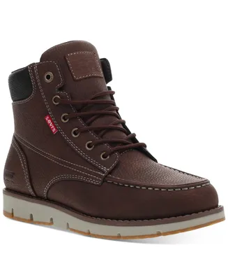 Levi's Men's Dean Wx Ul Faux-Leather Rugged Casual Hiker Chukka Boots