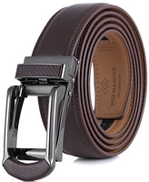 Mio Marino Men's Dilettante Leather Linxx Ratchet Belt