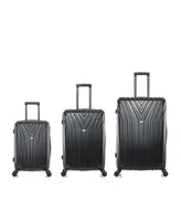 InUSA Vasty Lightweight Hardside Spinner Luggage Set, 3 piece