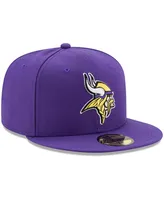 Men's Purple Minnesota Vikings Omaha 59FIFTY Fitted Hat