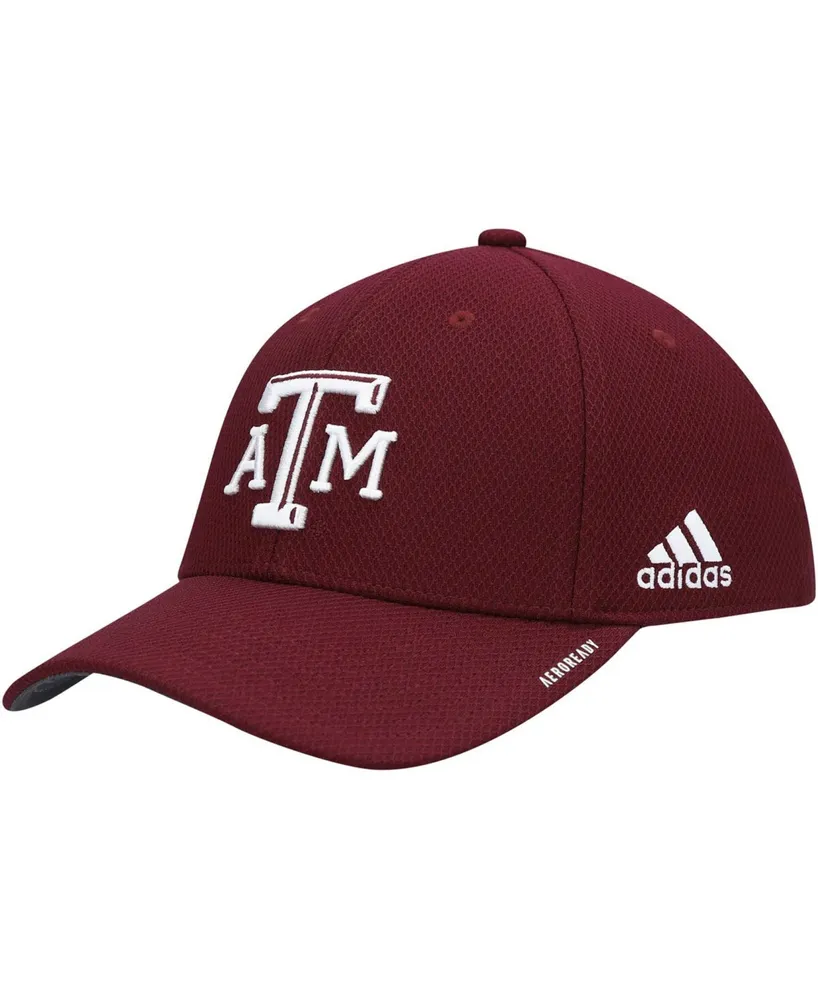 Men's Maroon Texas A&M Aggies 2021 Sideline Coaches Aeroready Flex Hat