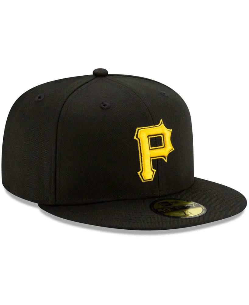 Men's Black Pittsburgh Pirates Alternate 2 Authentic Collection On-Field 59FIFTY Fitted Hat