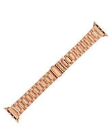 WITHit Rose Gold-Tone Stainless Steel Y-Link Bracelet designed for Apple Watch 42mm (Series 10) & 38/40/41mm