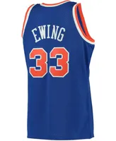 Men's Patrick Ewing Blue New York Knicks 1991-92 Hardwood Classics Swingman Jersey