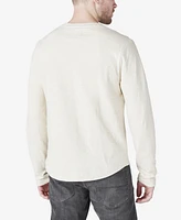 Lucky Brand Men's Duo-Fold Henley Long Sleeve Sweater