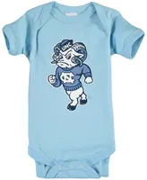 Infant Boys and Girls Light Blue North Carolina Tar Heels Big Logo Bodysuit