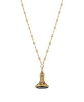 2028 Gold-Tone Pendant Necklace