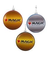 Kurt Adler 100 Mm Magic The Gathering Discs 3 Piece Set