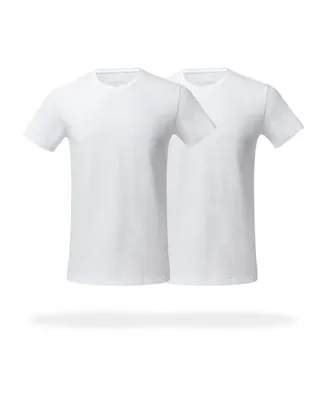 Pair of Thieves Men's SuperSoft Cotton Stretch Crew Neck Undershirt 2 Pack