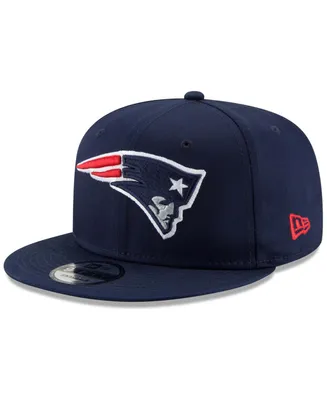 New Era Men's New England Patriots Basic 9FIFTY Adjustable Snapback Cap
