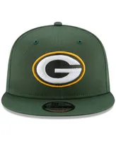 New Era Men's Green Bay Packers Basic 9FIFTY Adjustable Snapback Cap