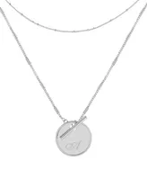 Women's Grace Layering Necklace Set - Rhodium