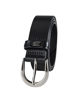 Tommy Hilfiger Women's Signature Leather Jean Belt