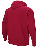 Men's Cardinal Stanford Arch Logo 3.0 Pullover Hoodie