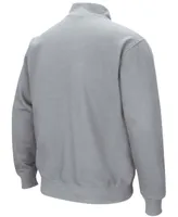 Men's Heathered Gray Tennessee Volunteers Tortugas Team Logo Quarter-Zip Jacket