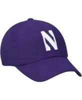 Men's Purple Northwestern Wildcats Primary Logo Staple Adjustable Hat