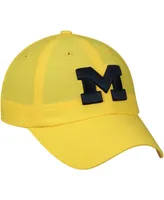 Men's Maize Michigan Wolverines Staple Adjustable Hat