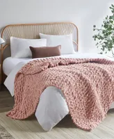 Madison Park Chunky-Knit Chenille Throw, 50" x 60"