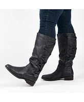 Journee Collection Women's Carly Extra Wide Calf Boots