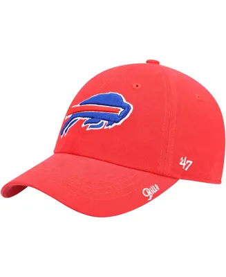 Women's Red Buffalo Bills Miata Clean Up Secondary Adjustable Hat