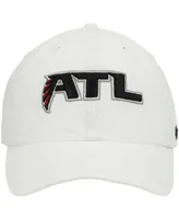 Men's White Atlanta Falcons Clean Up Adjustable Hat