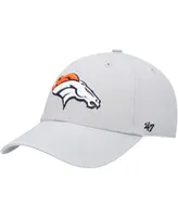 Men's Gray Denver Broncos Clean Up Adjustable Hat