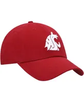 Women's Crimson Washington State Cougars Miata Clean Up Logo Adjustable Hat