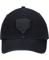 Men's Black Chicago Bears Team Tonal Clean Up Adjustable Hat