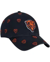 Women's Navy Chicago Bears Confetti Clean Up Adjustable Hat