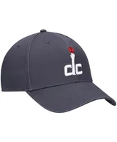 Men's Charcoal Washington Wizards Legend Mvp Adjustable Hat