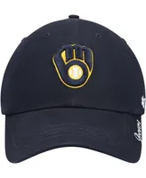 Women's Navy Milwaukee Brewers Team Miata Clean Up Adjustable Hat
