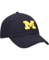 Women's Navy Michigan Wolverines Miata Clean Up Logo Adjustable Hat