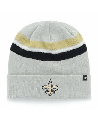 Men's Gray New Orleans Saints Monhegan Cuffed Knit Hat