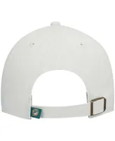 Men's White Miami Dolphins Clean Up Legacy Adjustable Hat