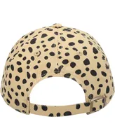 Women's Tan Seattle Seahawks Cheetah Clean Up Adjustable Hat