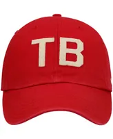 Women's Red Tampa Bay Buccaneers Finley Clean Up Adjustable Hat