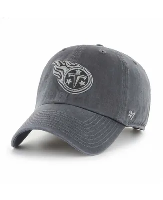 Men's Charcoal Tennessee Titans Clean Up Tonal Adjustable Hat