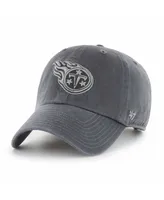 Men's Charcoal Tennessee Titans Clean Up Tonal Adjustable Hat